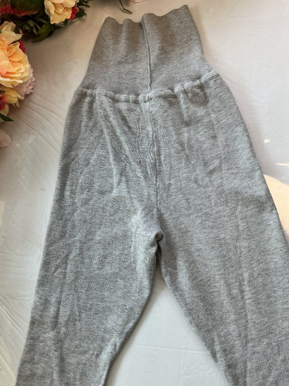 3/$20 Bundle 🌈 No Boundaries Foldover Flare Pants Gray Size S 4-6 - Picture 10 of 12